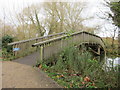 Footbridge over the Abbey Stream