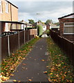 Path from Newport Road to Rydal Avenue, Whitchurch (Shropshire)