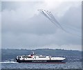 J3982 : The Red Arrows, Belfast Lough by Rossographer