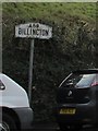 Roadsign on Whalley Road, Billington