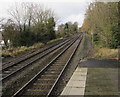 Railway from Albrighton towards Cosford