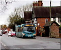 Wolverhampton bus in Albrighton