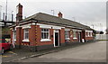 Building on the north side of Cosford railway station