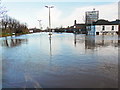 Castle Way under water