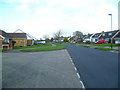 Looking north on Highdown Drive