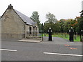 Cemetery Lodge and entrance at Wilton Hill in Hawick