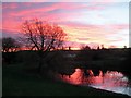 Sunrise  at  Fimber  pond  (1)