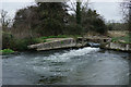 SU4725 : Compton Lock, Itchen Navigation by Peter Trimming