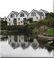 Apartments on the north bank of The Shimna