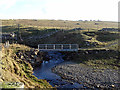 NB4057 : Footbridge over Abhainn Bhuirgh by John Lucas