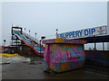 TF6640 : Slippery Dip in Hunstanton amusement park by Richard Humphrey
