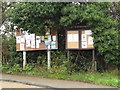 Toft Village Notice Boards on the B1046 Comberton Road