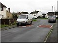 Vans and speed bumps, Festival Road, Stonehouse