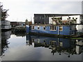 Houseboats on the Grand Union Canal