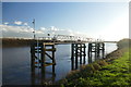 SE8308 : Jetty on the River Trent at Althorpe by Graham Hogg