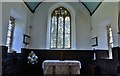 Plymtree: St. John the Baptist church: The altar