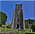 Plymtree: St. John the Baptist church from the west