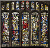 SK7371 : East window, St Nicholas' church, Tuxford by Julian P Guffogg