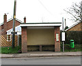 Bus shelter in Woodbastwick Road