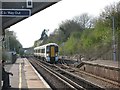 Train entering Lenham station