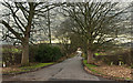 The entrance to Sutton Hall Golf Club