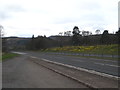 Looking south along the A9 near Ballinluig