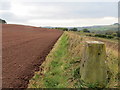 Field edge view from Howden Triangulation Pillar