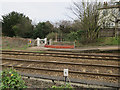 End of Brundall station platform