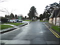 The entrance to Englefield Green Cemetery