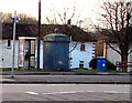 Grade II listed former police telephone box, Somerton, Newport