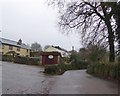 Road south from Cadleigh Cross