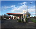 SJ8448 : Newcastle-under-Lyme: Esso filling station on Talke Road by Jonathan Hutchins