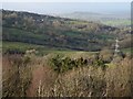 View of Shurdington Hill and Churchdown Hill