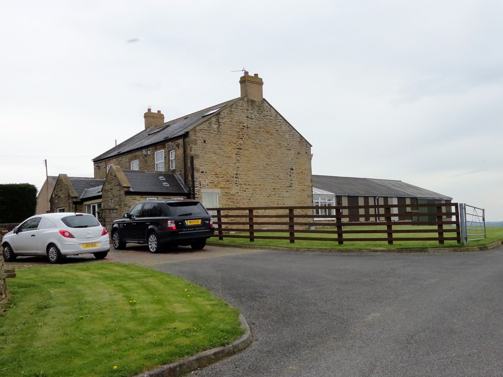 Farmhouse at Whitehall Farm, Iveston © Robert Graham cc-by-sa/2.0 ...