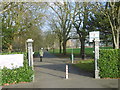 Entrance to West Harrow Recreation Ground