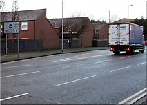 ST3288 : Directions and bus lane sign, Chepstow Road, Newport by Jaggery