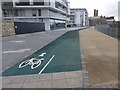 TQ3978 : Cycleway at River Gardens by Oliver Dixon