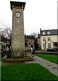 ST8599 : War Memorial Clock Tower, Nailsworth by Jaggery