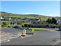 Roundabout in Clovenfords where the A72 and B710 meet