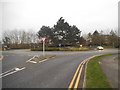 Roundabout on Wellington Way, Brooklands