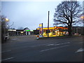 TQ0761 : Shell petrol station on Brooklands Road by David Howard