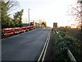 Bridge  over  railway  Saltgrounds  Road  Brough