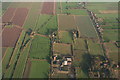 Saltfleetby St. Peter, old church of St. Peter and moated site: aerial 2015