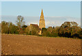 SU6663 : Farmland, Stratfield Mortimer, Berkshire by Oswald Bertram