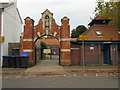 Entrance to St Mary