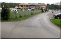 Access road to Smallbrook Stadium south of Ryde