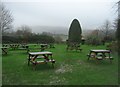 Pub garden - The Three Horseshoes