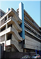 Detail of police headquarters, Pratt Walk