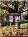 Playford, notice board