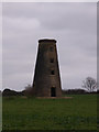 SK9402 : Derelict tower mill, South Luffenham by Chris Allen